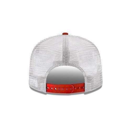 Tacoma Rainiers 9Fifty Red White Trucker Snapback