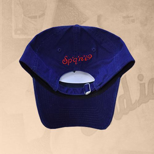 Spokane Indians Redband Navy Trout Adj Cap
