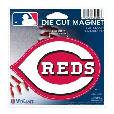 DAYTONA TORTUGAS WINCRAFT CINCINNATI REDS 4.5"X6" DIE CUT MAGNET