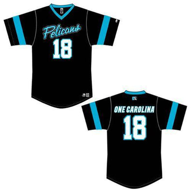 MYRTLE BEACH PELICANS OTSPORTS CAROLINA PANTHERS ONE CAROLINA JERSEY