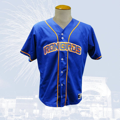 Aberdeen IronBirds Throwback Blue Jersey