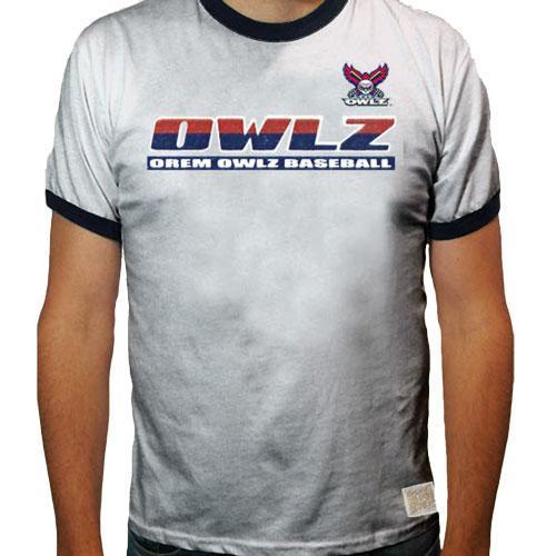 Orem Owlz Blue Ringer SS Tee