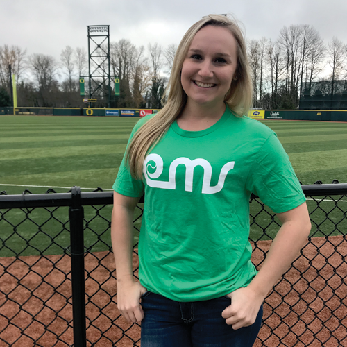 Eugene Emeralds Retro Tee