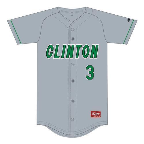 Clinton LumberKings Custom Replica Jersey