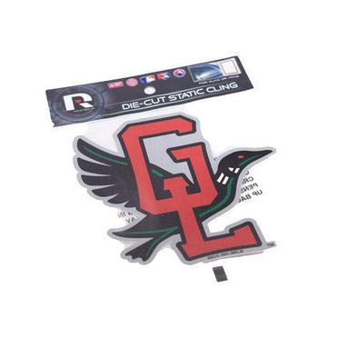 Great Lakes Loons Road Logo Window Cling