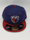 Lancaster JetHawks JetHawks New Era Road Cap (NAVY CROWN, RED BILL)