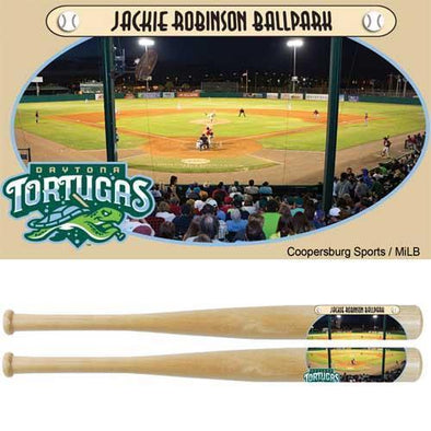 DAYTONA TORTUGAS COOPERSBURG SPORTS JACKIE ROBINSON BALLPARK MINIBAT