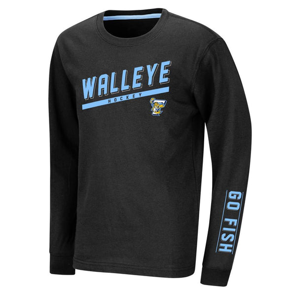 Toledo Walleye Rockhead Youth Long Sleeve T-shirt