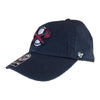 Rome Braves Navy Cross Tomahawk Franchise Cap