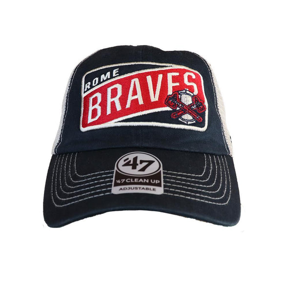 Rome Braves Bulletin Clean Up Cap