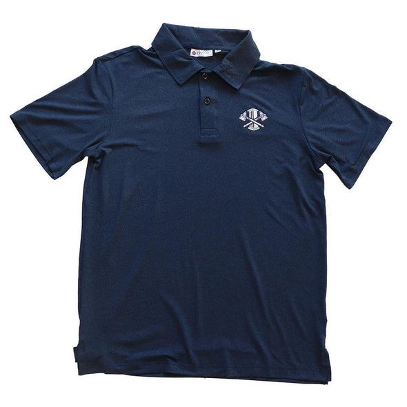 Rome Braves Lux Navy Polo