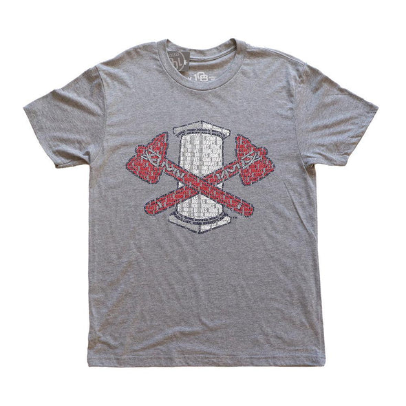 Rome Braves Spelled Out Tee