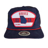 Rome Braves Georgia State Navy Trucker Cap