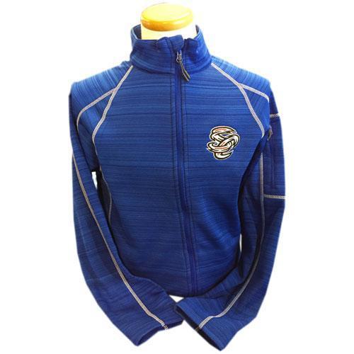 Omaha Storm Chasers Men's Holl Royal Full Zip Deviate Jacket