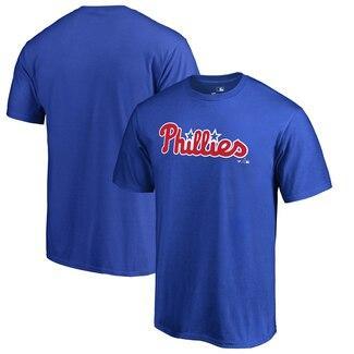 Phillies Official Wordmark Royal Tee