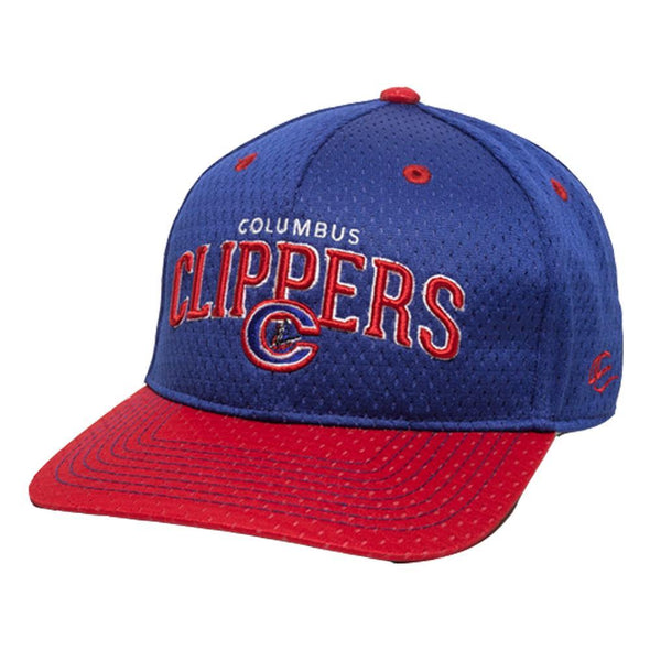 Columbus Clippers OC Red Royal Jersey Material Cap, Columbus Clippers