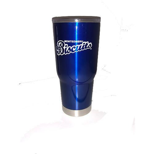 Montgomery Biscuits Stainless Steel Travel Tumbler with Lid