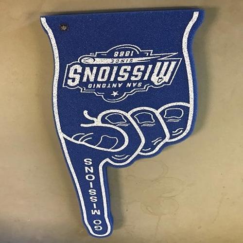 San Antonio Missions Foam Fingers