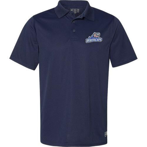 West Michigan Whitecaps Russell Navy Polo