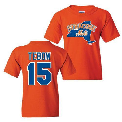 Syracuse Mets BR Orange Youth Tebow T-shirt