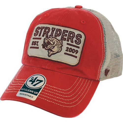 Gwinnett Stripers '47 Red Sallana Clean Up Cap