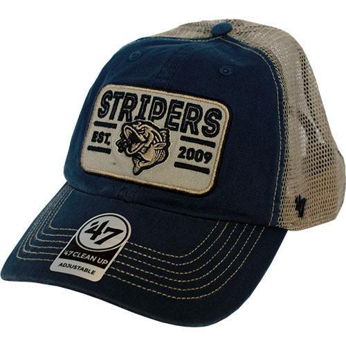 Gwinnett Stripers '47 Navy Sallana Clean Up Cap