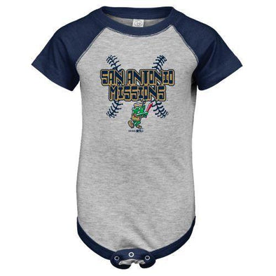 San Antonio Missions Ballapeno Infant onesie