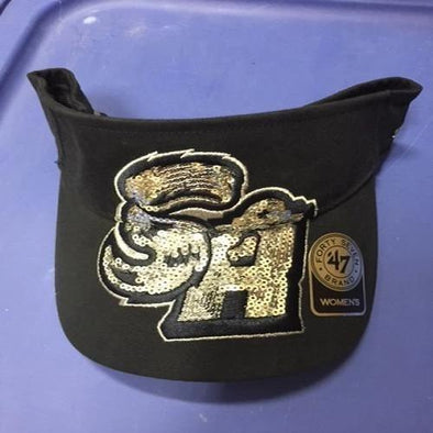San Antonio Missions Sparkly SA Women's visor