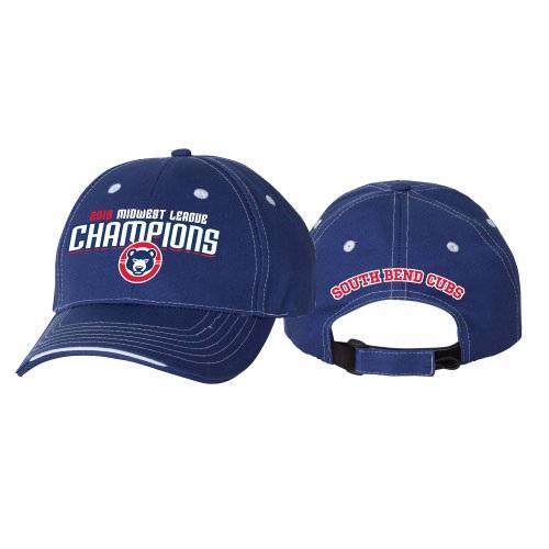 South Bend Cubs MWL Champions Adjustable Cap 2