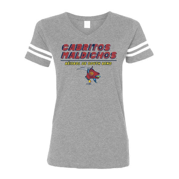 Cabritos Maldichos Camiseta Deportiva para Las Mujeres