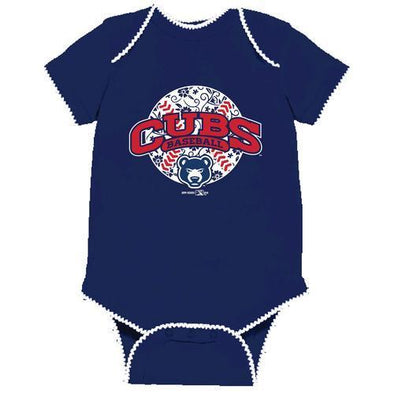 South Bend Cubs Infant Picot Onesie