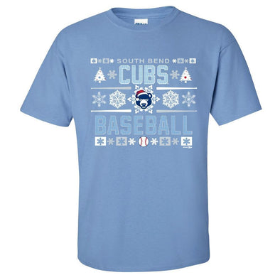 South Bend Cubs Christmas Tee