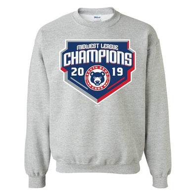 South Bend Cubs MWL Champions Fleece Crewneck Sweatshirt