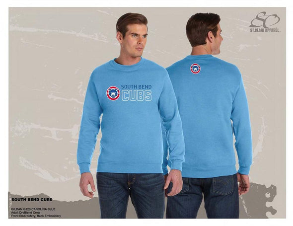 South Bend Cubs Men's Fleece Crew Sweatshirt