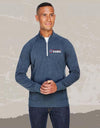 South Bend Cubs Men's Tri-Blend 1/4 Zip