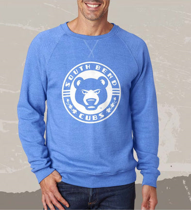 South Bend Cubs Men's Tri-Blend Crew Neck