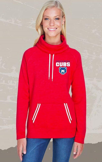 South Bend Cubs Women's Relay Cowel Neck Fleece