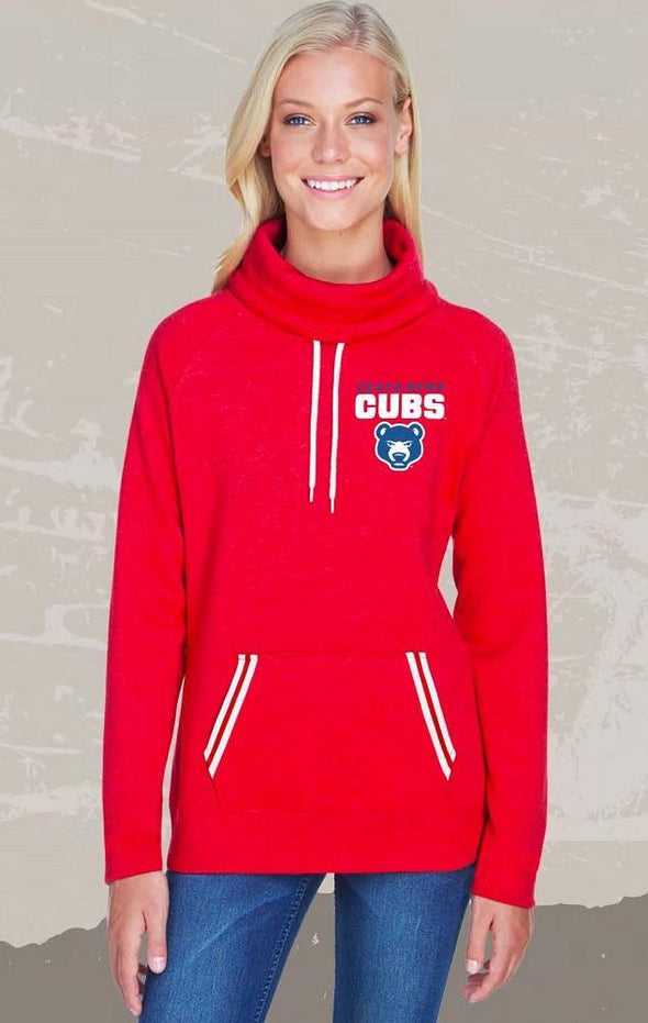 South Bend Cubs Women's Relay Cowel Neck Fleece