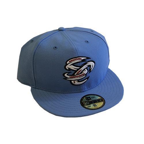 Omaha Storm Chasers New Era 59Fifty Powder Blue SC Alt Cap