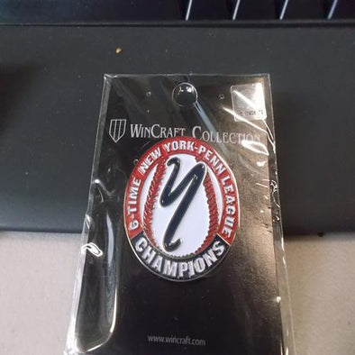 Staten Island Yankees 6X New York Penn League Champions Pin