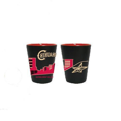 El Paso Chihuahuas SPRING 2016 DRINK- CITY SKYLINE BLACK SHOT GLASS