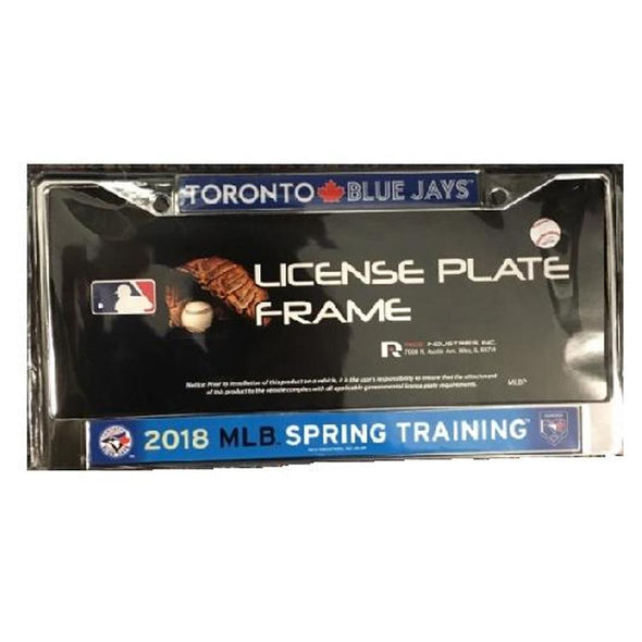 Blue Jays Spring Training ST18 Chrome License Plate Holder