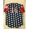 Barons Game Worn Patriotic Signed Jersey