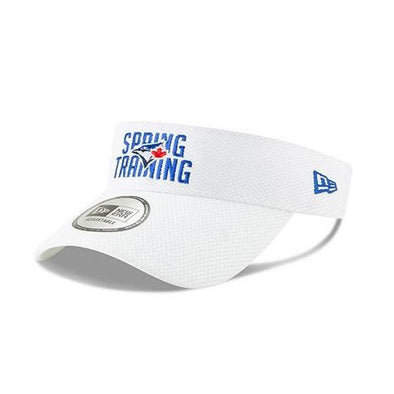 Blue Jays Spring Training Dash Visor White