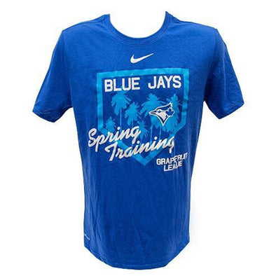Blue Jays Spring Training NK Royal Neon Palm Tree Plate Tee