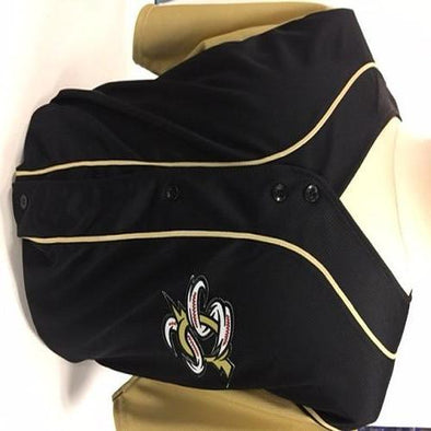 Omaha Storm Chasers Replica Vintage Black/Gold Jersey
