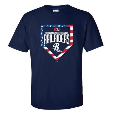 Scranton/Wilkes-Barre RailRiders Youth Bimm Ridder Patriotic T-Shirt