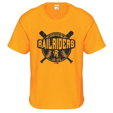 Scranton/Wilkes-Barre RailRiders Youth Gold Tee