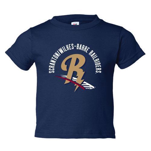 Scranton/Wilkes-Barre RailRiders Bimm Ridder Navy Toddler T-Shirt