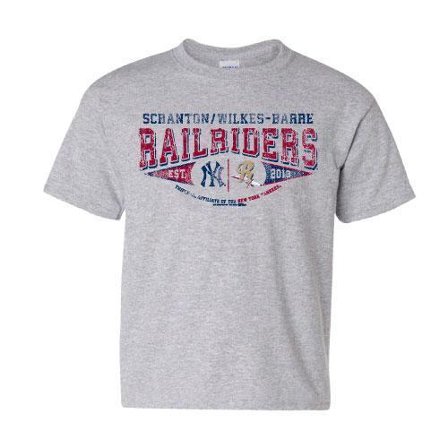 Scranton/Wilkes-Barre RailRiders Bimm Ridder Youth Affiliate T-Shirt